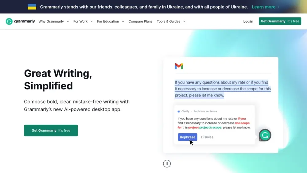 Grammarly - AI Writing Assistant for Improved Content