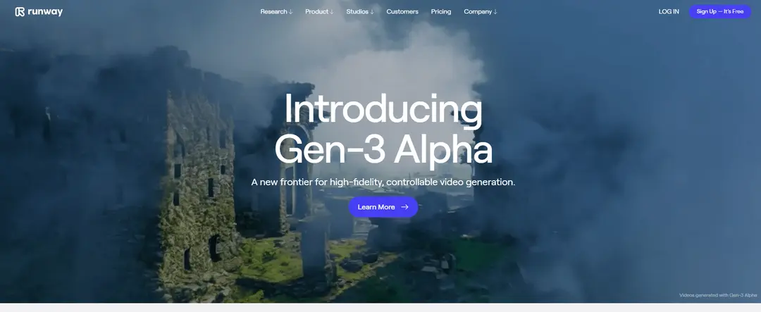 Runway Gen-3 Alpha - AI Video Generation