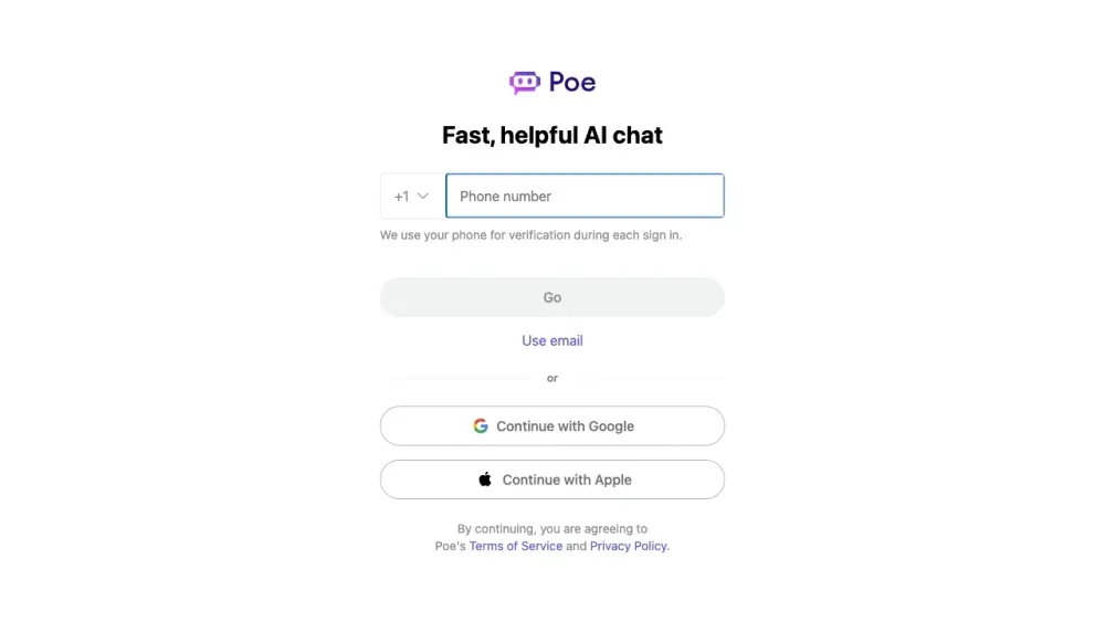 Poe - AI Chatbot Platform for Custom Bots